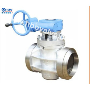Gear Operated Welded Plug Valve (X247-20 in)